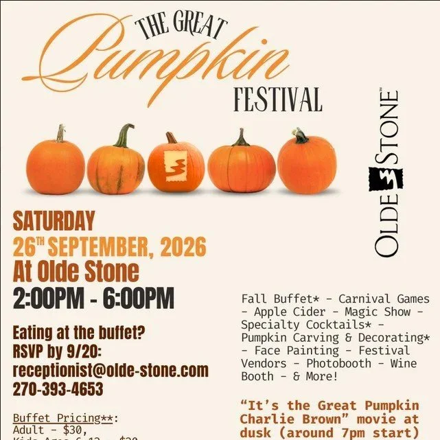 The Great Pumpkin Festival at The Olde Stone