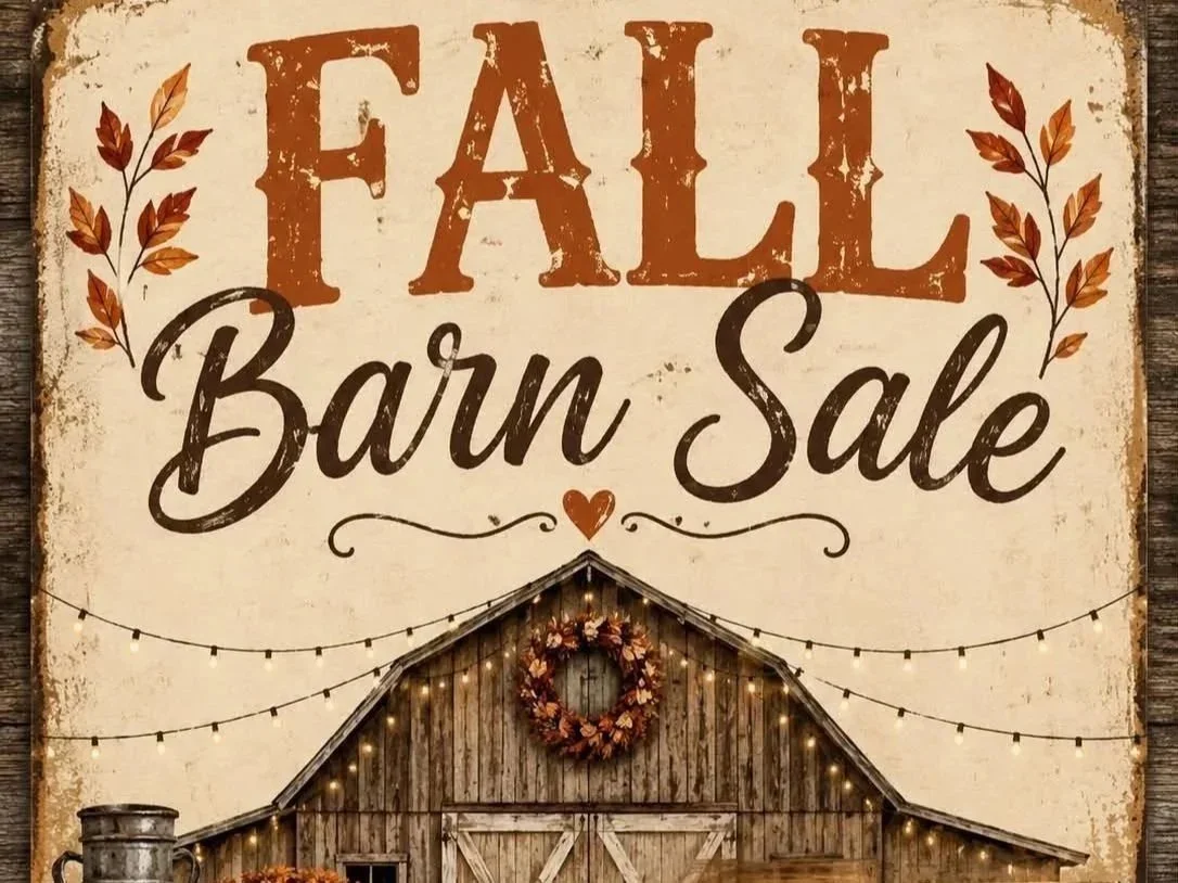 Fall Barn Sale at the Barn at 3M Farm