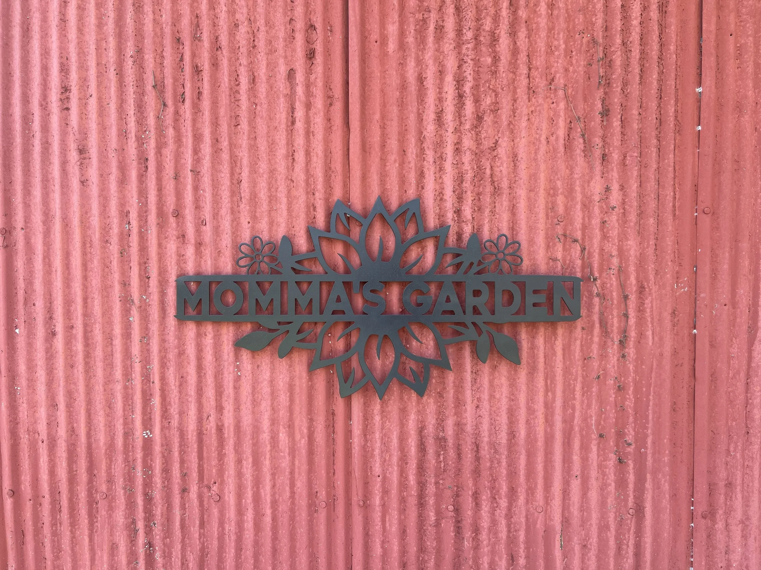 Mommas Garden Sign