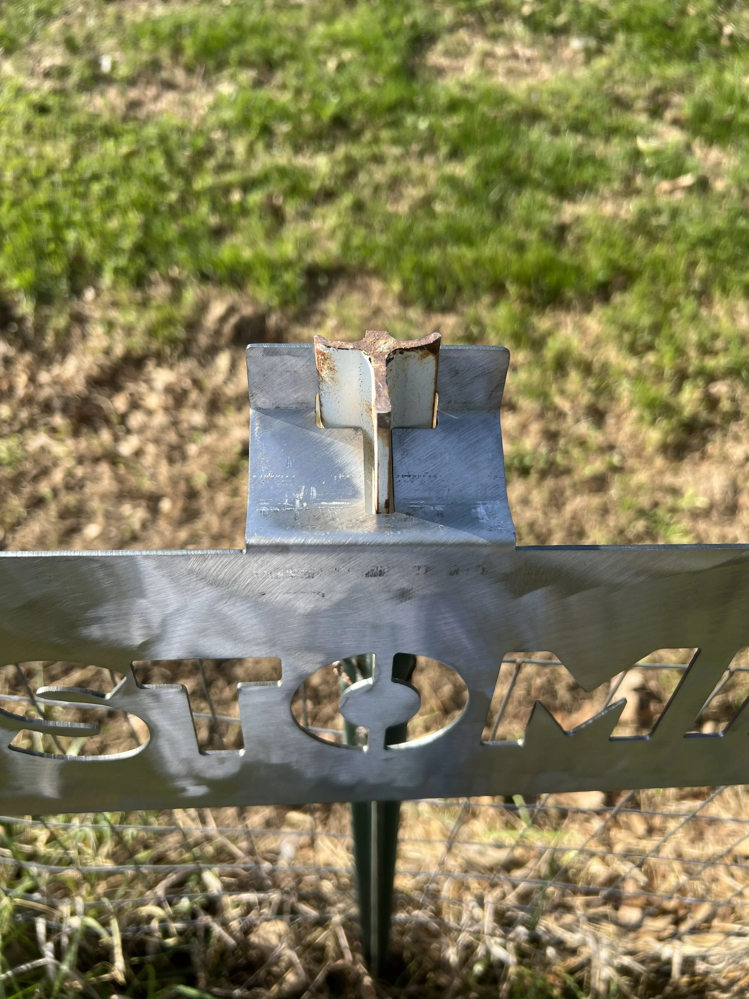 T-Post brackets can be added to many designs