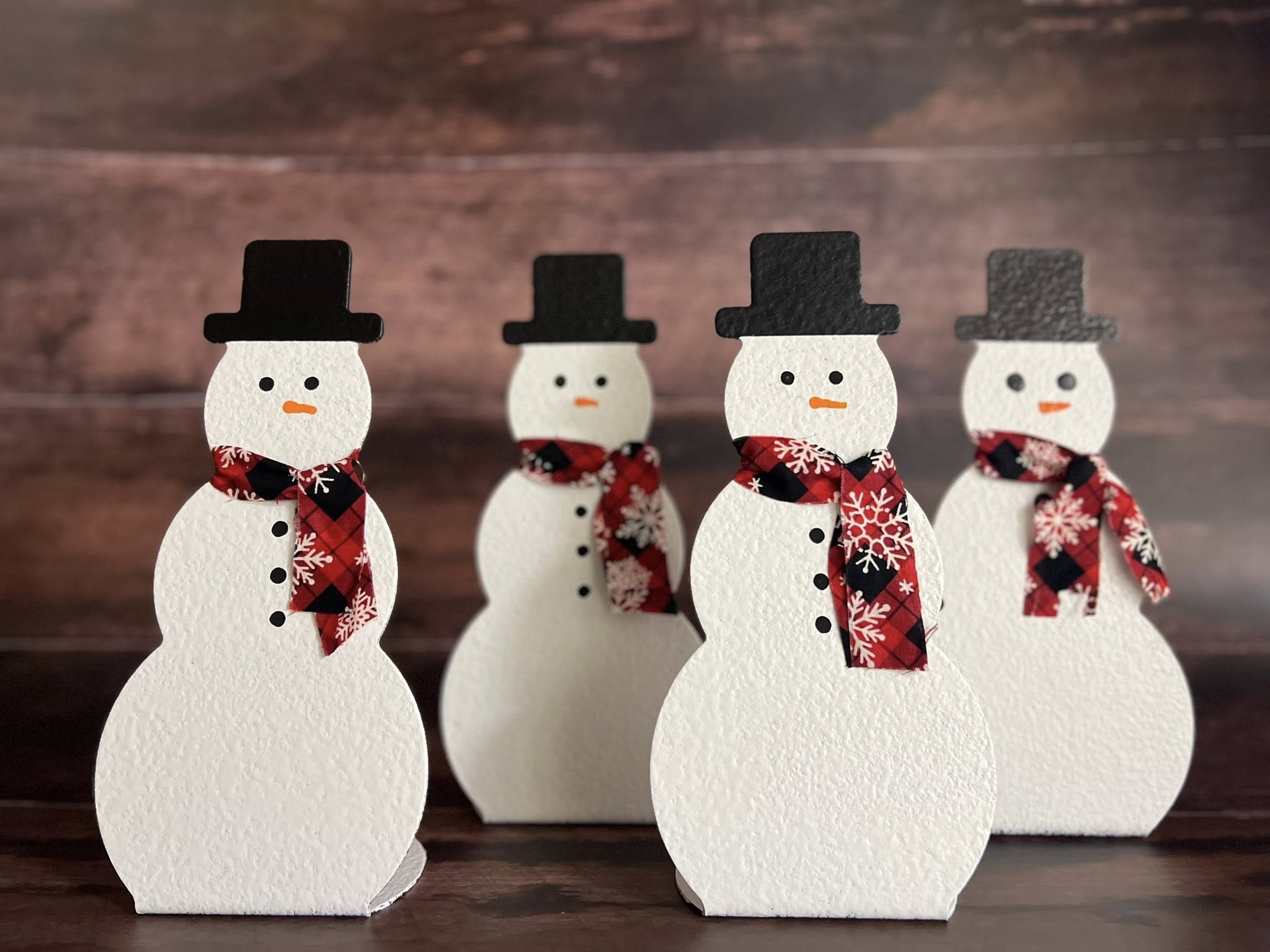 Standing Snowmen