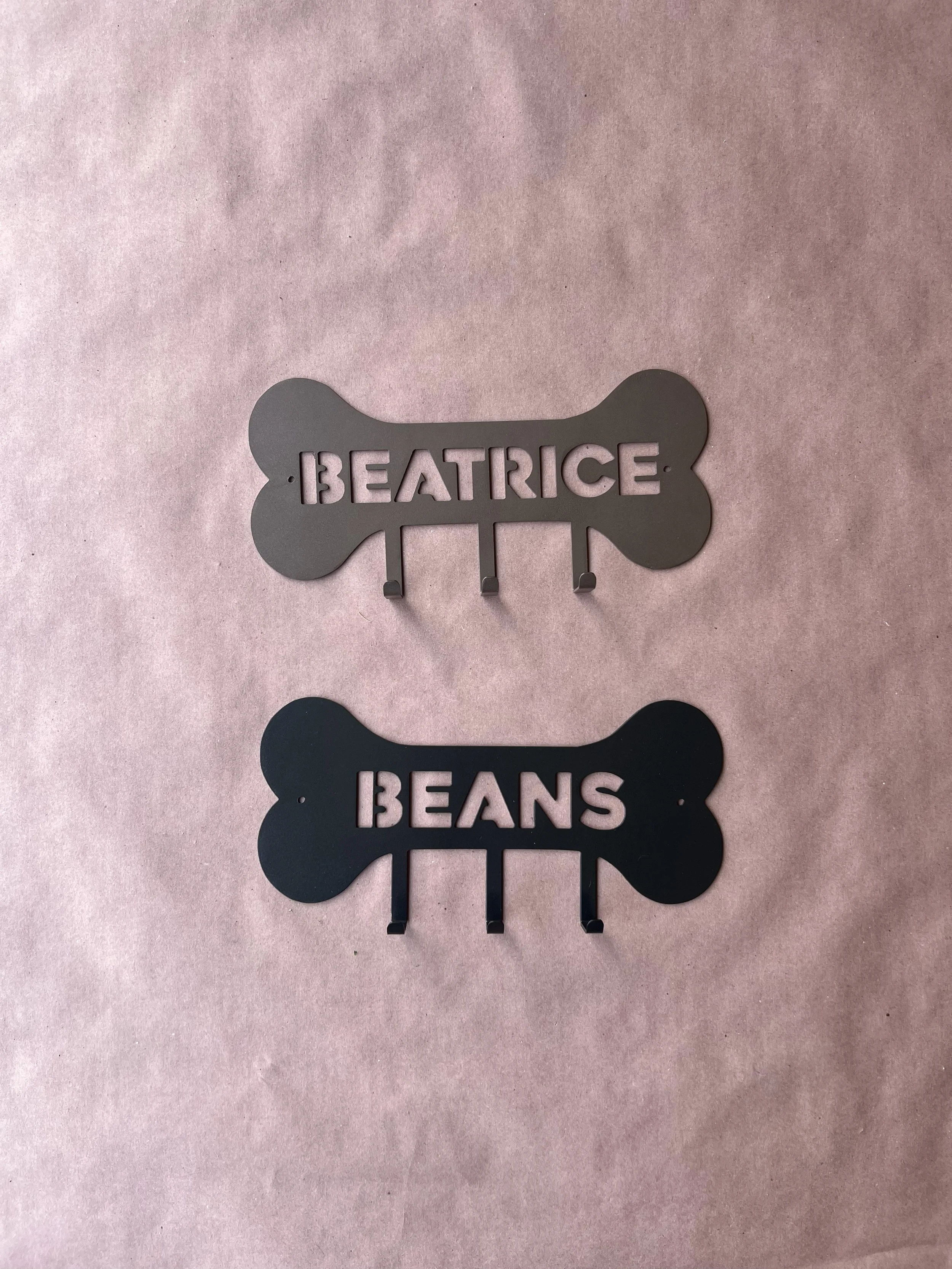 Dog Bone Leash Hanger