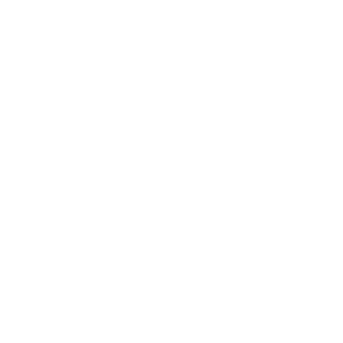 White play button icon on a black background.
