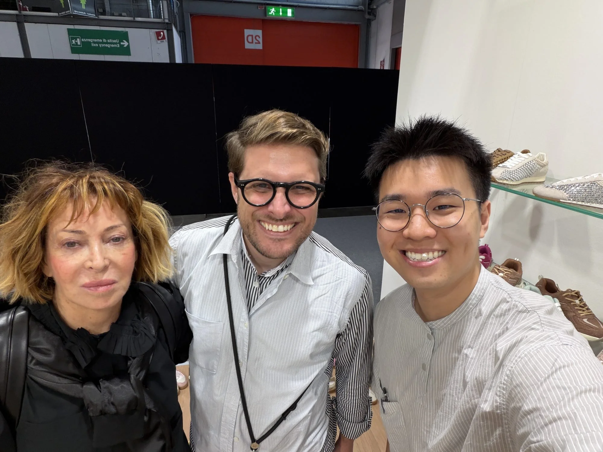 Raywalk team meeting buyers at MICAM Milano 2026