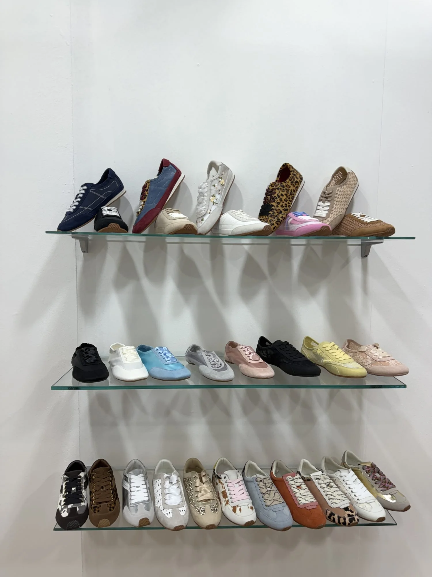 Raywalk sneaker collection wall at MICAM Milano 2026