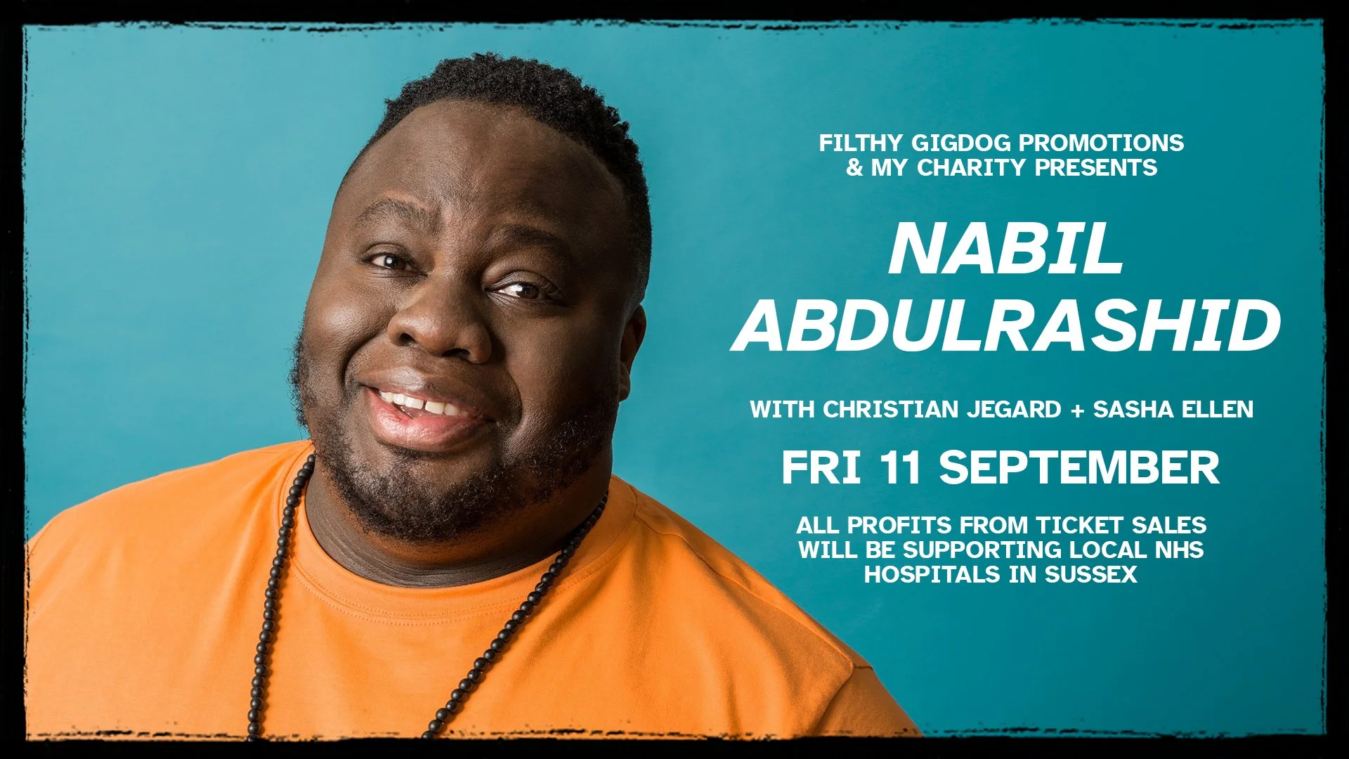 Nabil Abdulrashid with Christian Jegard + Sasha Ellen