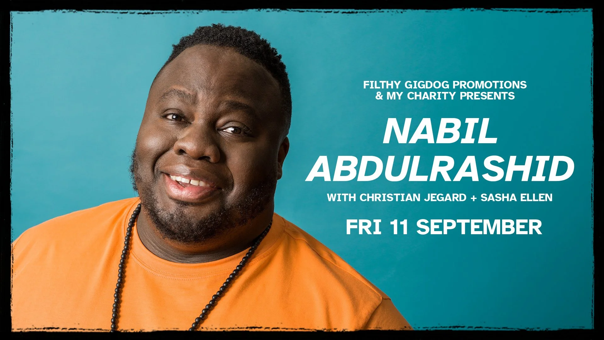 Nabil Abdulrashid with Christian Jegard + Sasha Ellen