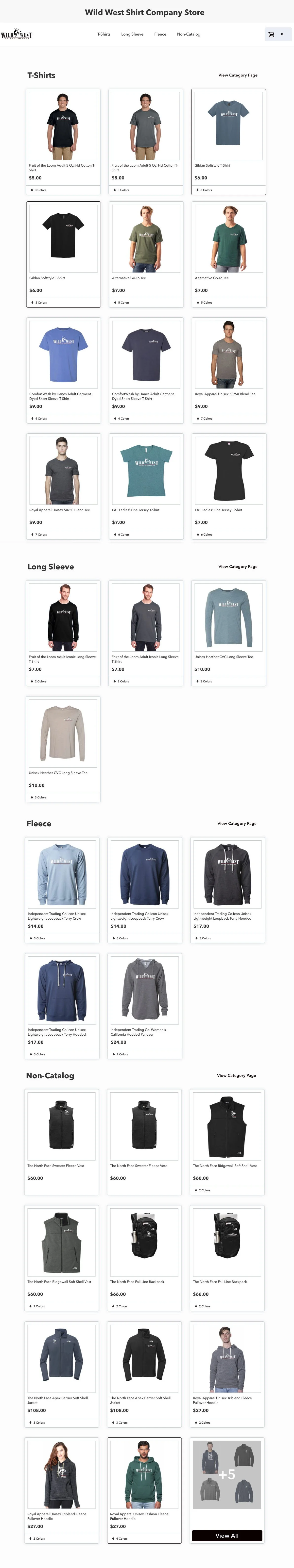Custom Store — Star Print Company