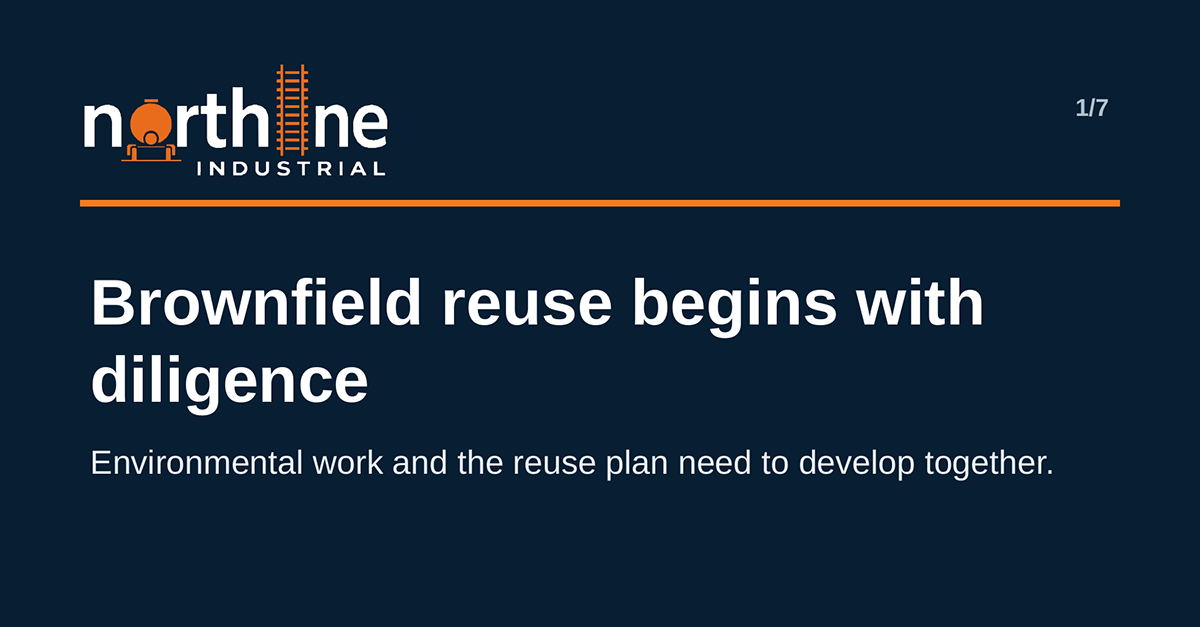 Brownfield reuse begins with diligence