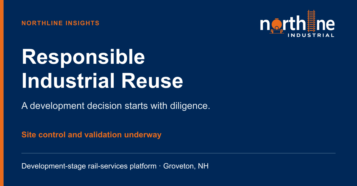 Responsible Industrial Reuse in Groveton: What Must Be Proven