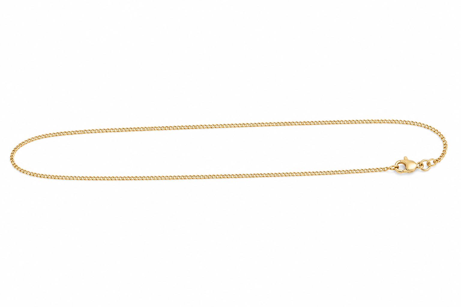 Elegant 20-Inch 18kt Gold-Filled Chain Necklace