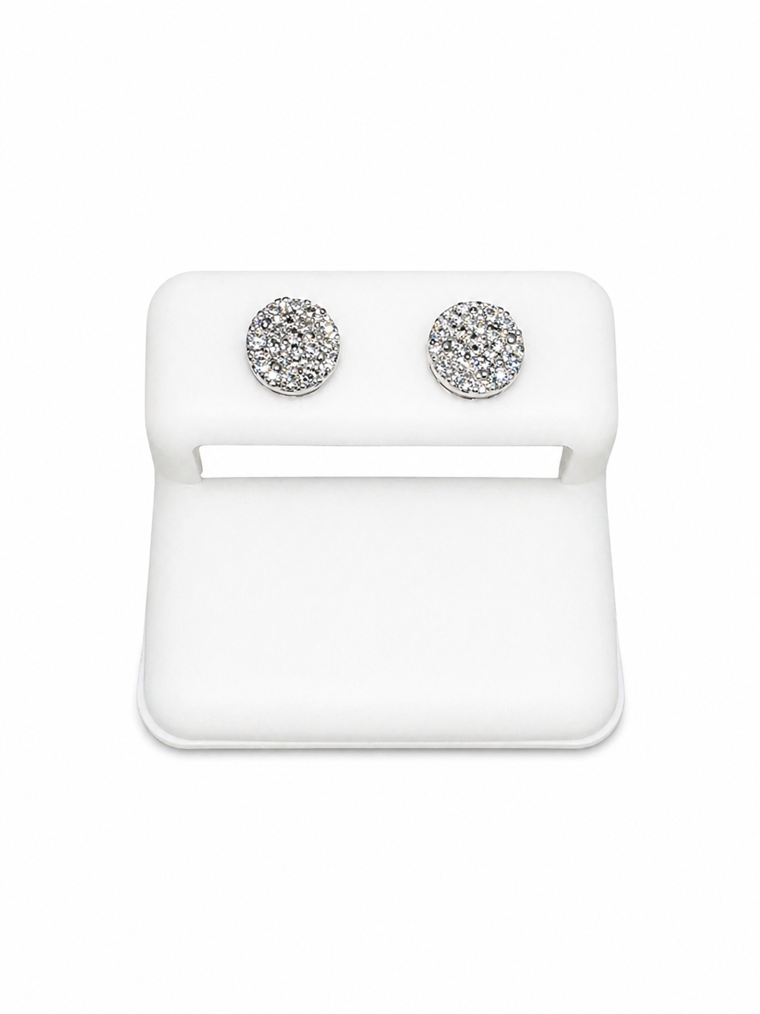Sterling Silver Moissanite Earrings