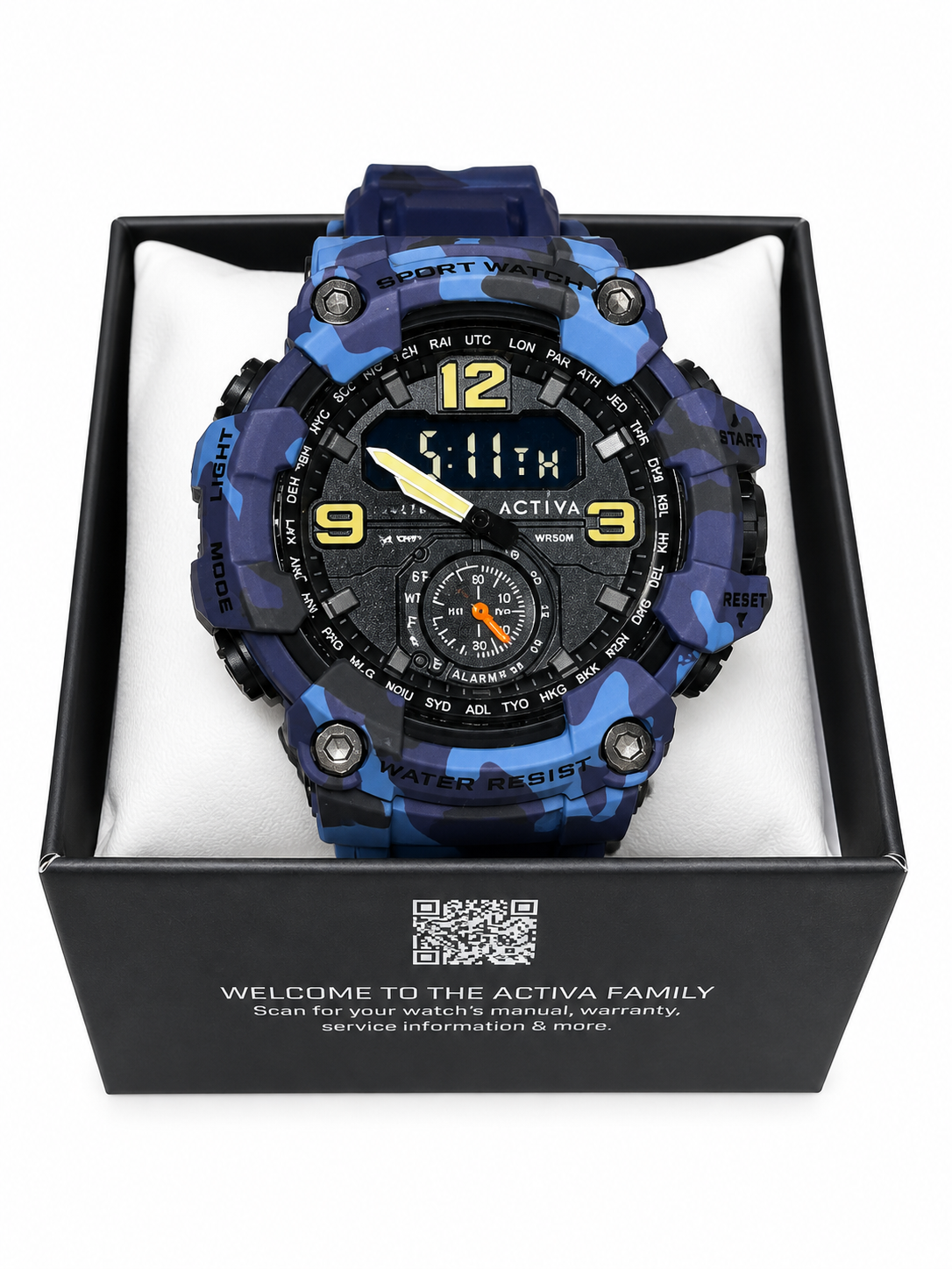 Activa Sports Watch | Camouflage Edition