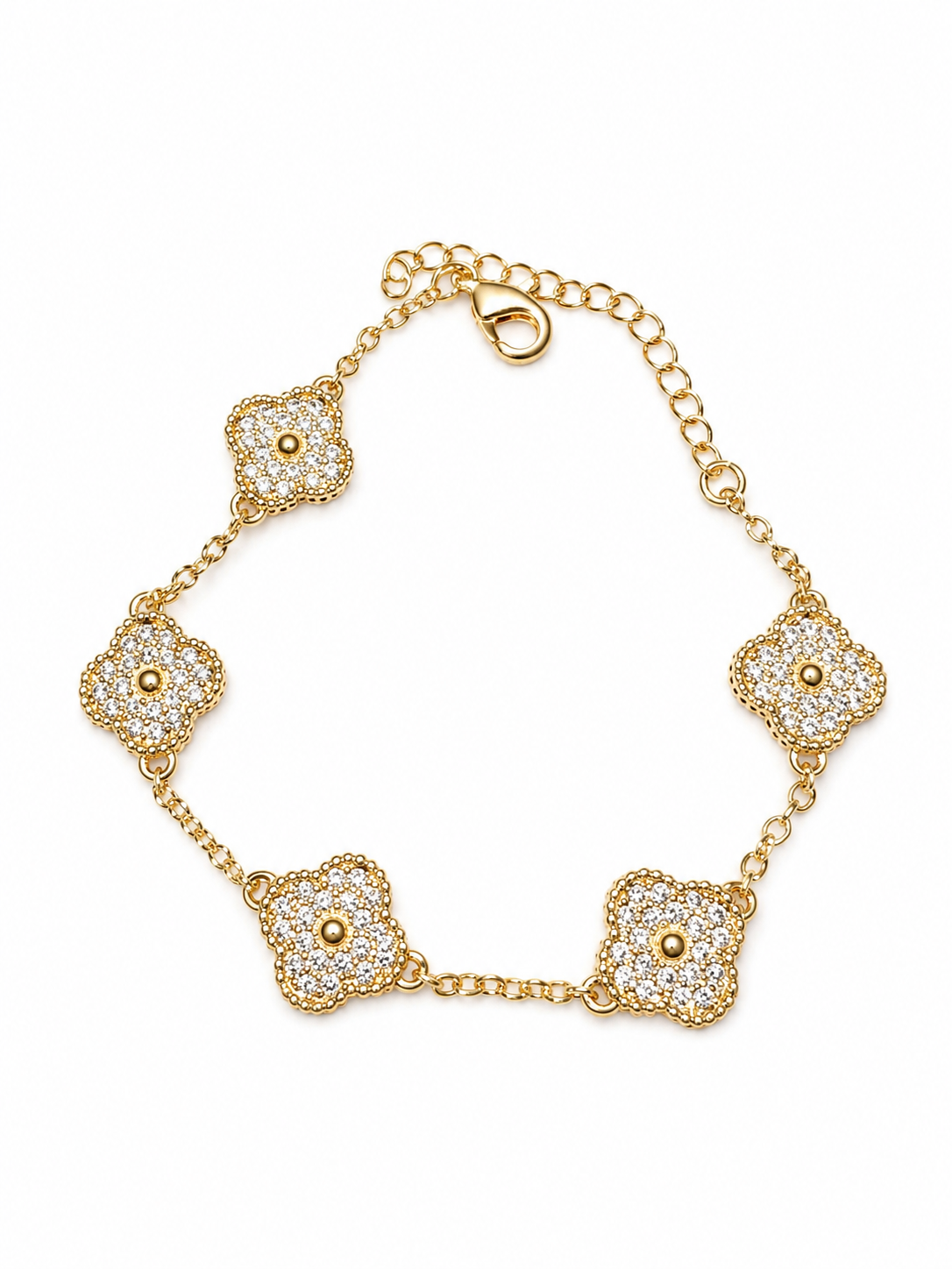 18k Gold Filled AAA CZ Bracelet