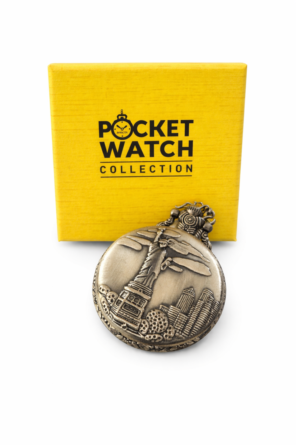 Statue of Liberty Invicta Pocket Watch
