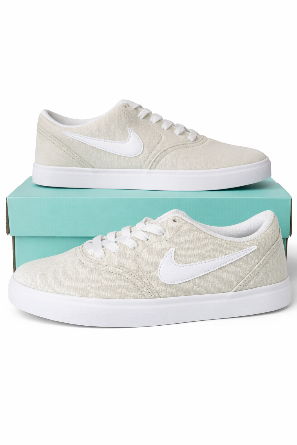 Nike SB Check Canvas Sneakers - Youth Size 7 / Women's 8.5