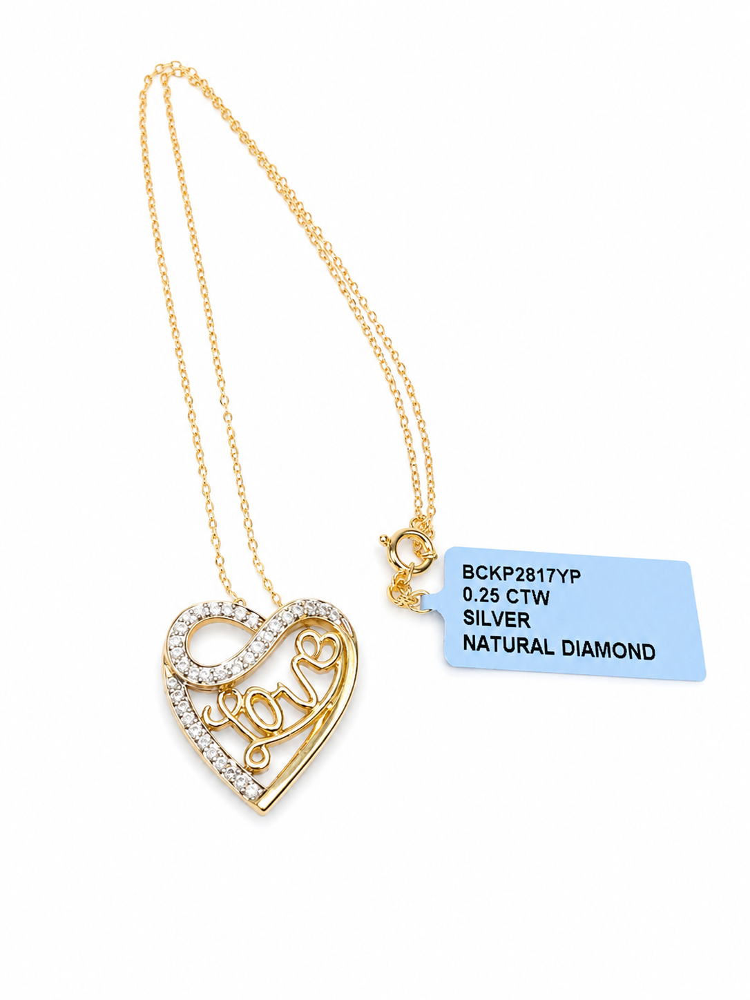 Eternal Love Diamond Heart Pendant