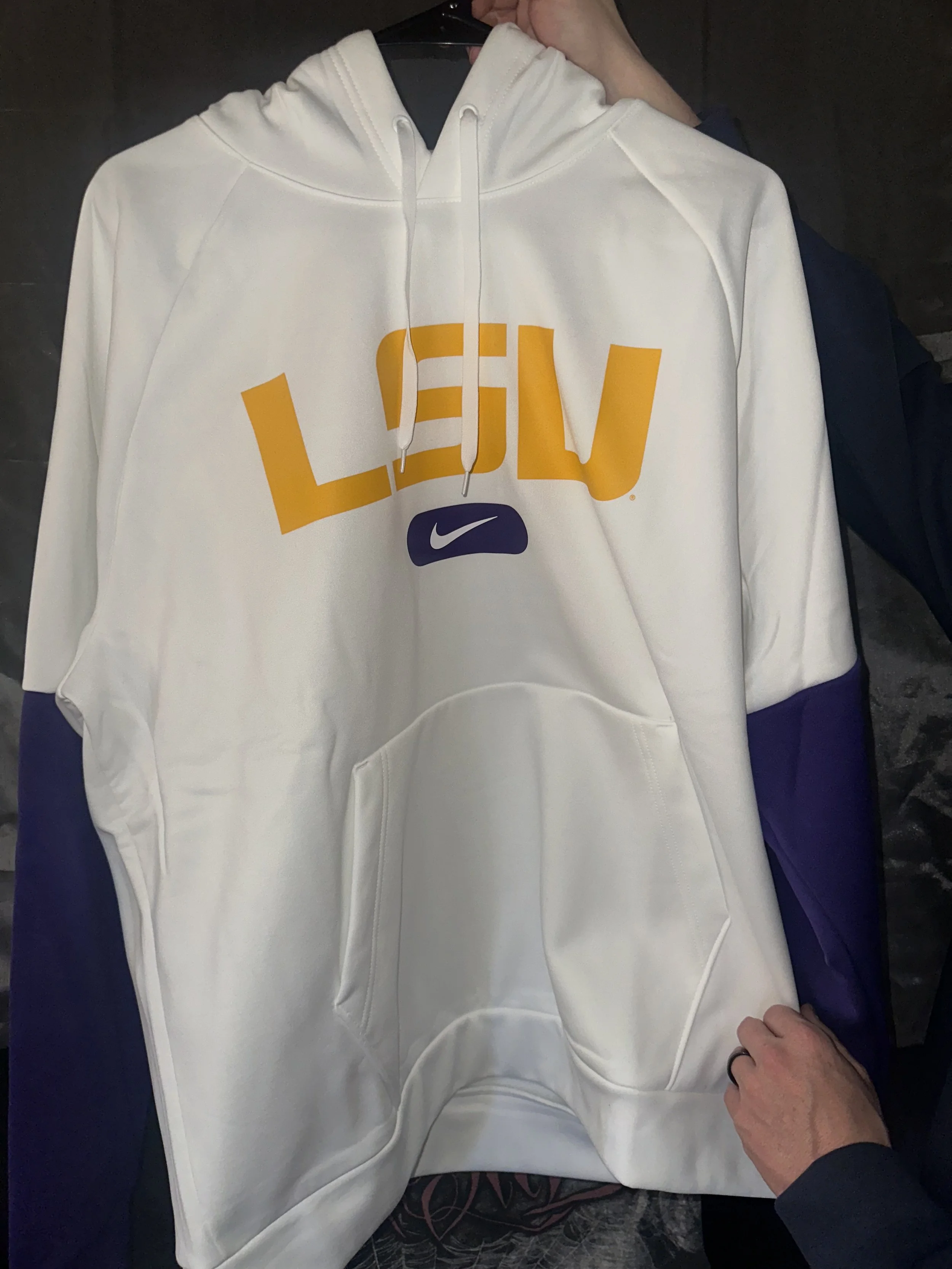 LSU Nike Fan Hoodie XL