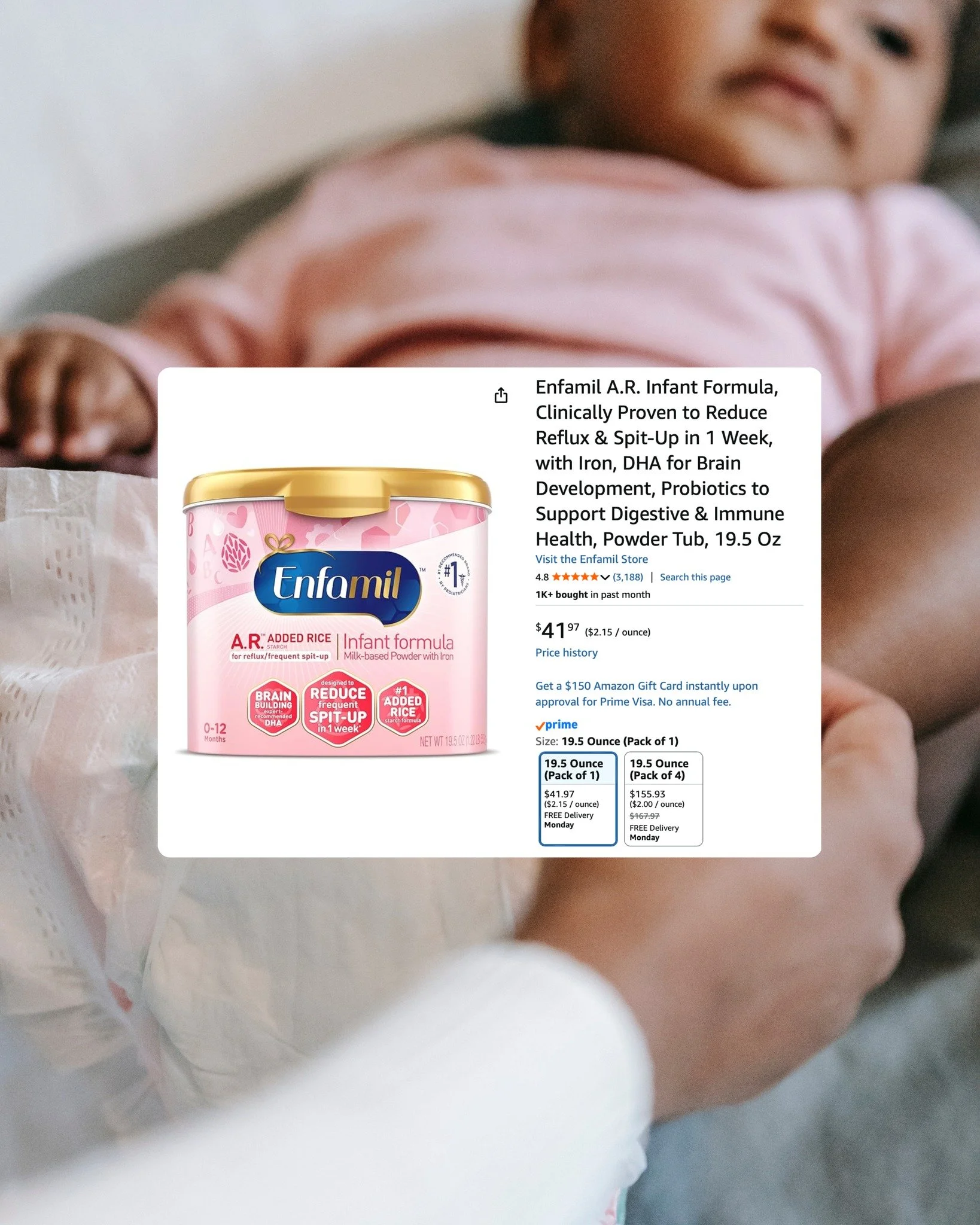 See a need, fill a need! A resident has kindly requested a specific type of baby formula for her  little one at Hannah&rsquo;s Home. 🍼

If you are able to help, please click the link to purchase directly from our wish list. Every gift makes a differ