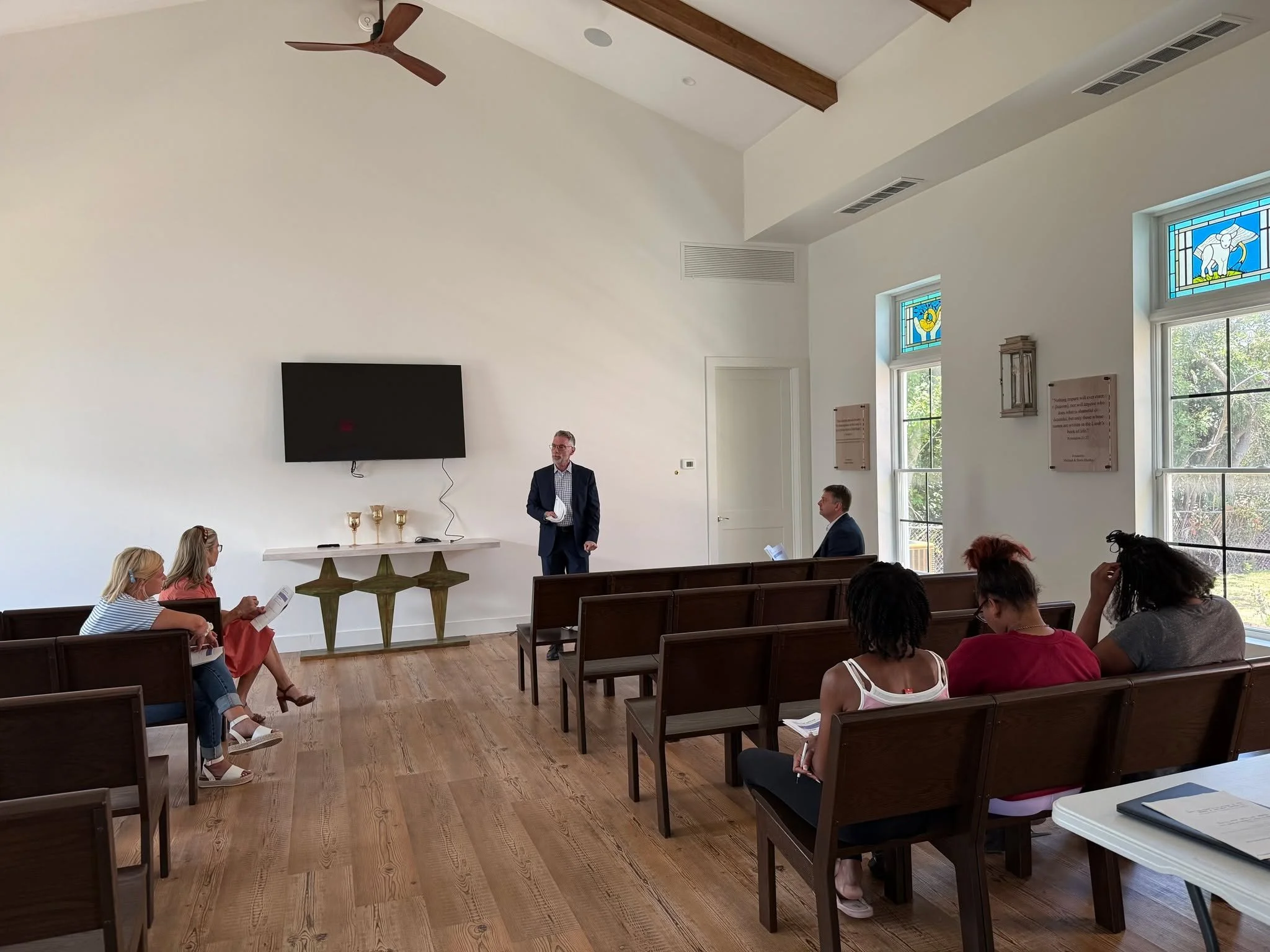A special thank you to First Citizens Bank for partnering with us! First Citizens Bank has led two financial education classes on credit card fraud and building and maintaining healthy credit. These practical lessons will equip our residents with the