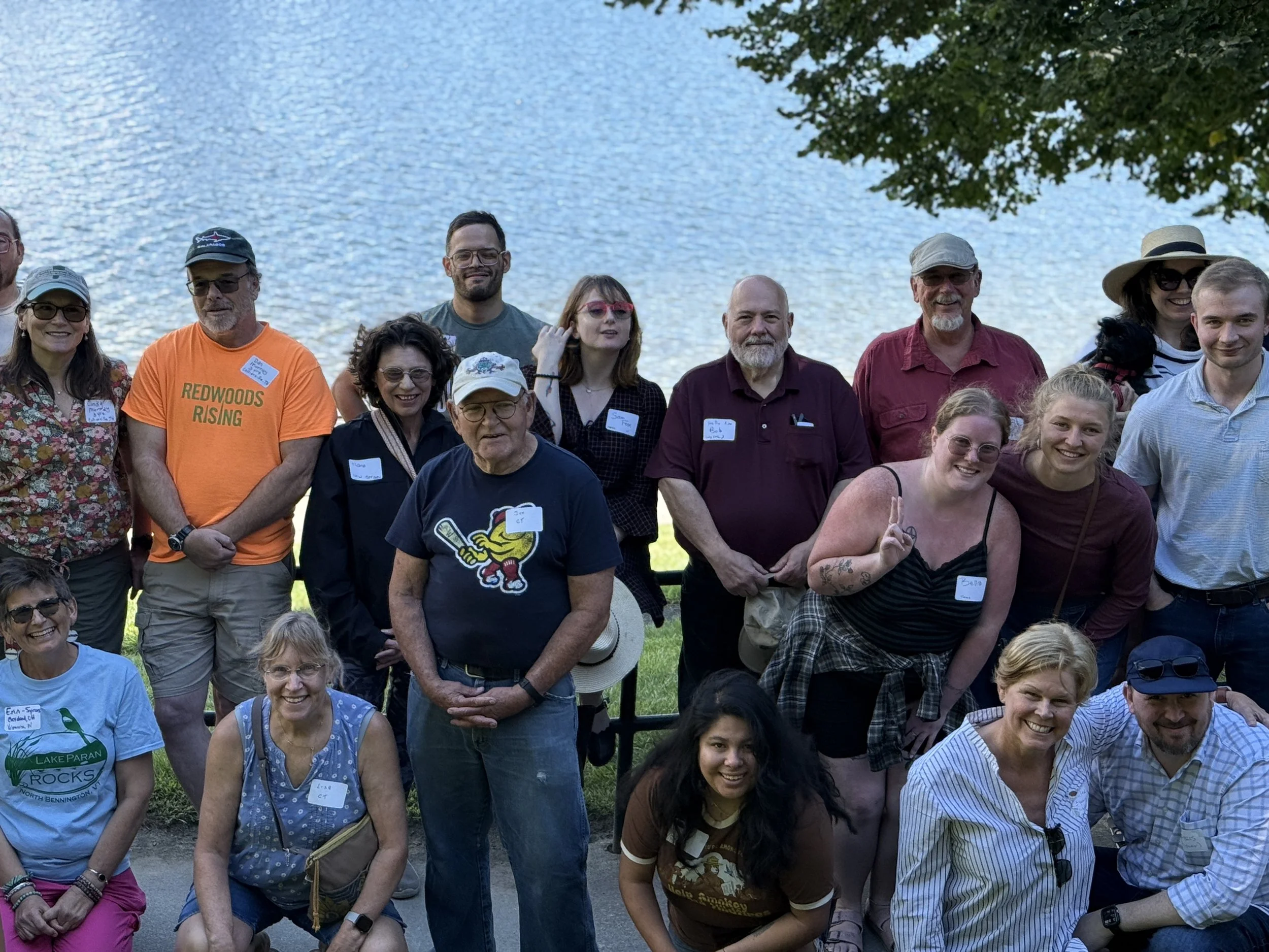 New Vermonters Build Connections at Lake Paran