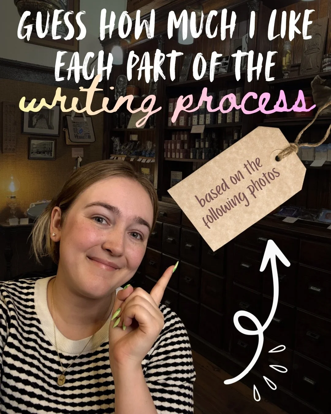 Guess how much I like each part of the writing process based on these pictures&hellip;and yes I did take this in silence all alone in my office. Next question🥰✨ 

#writersonig #writerposts #authorpost #writingcommunityofinstagram #authorgram