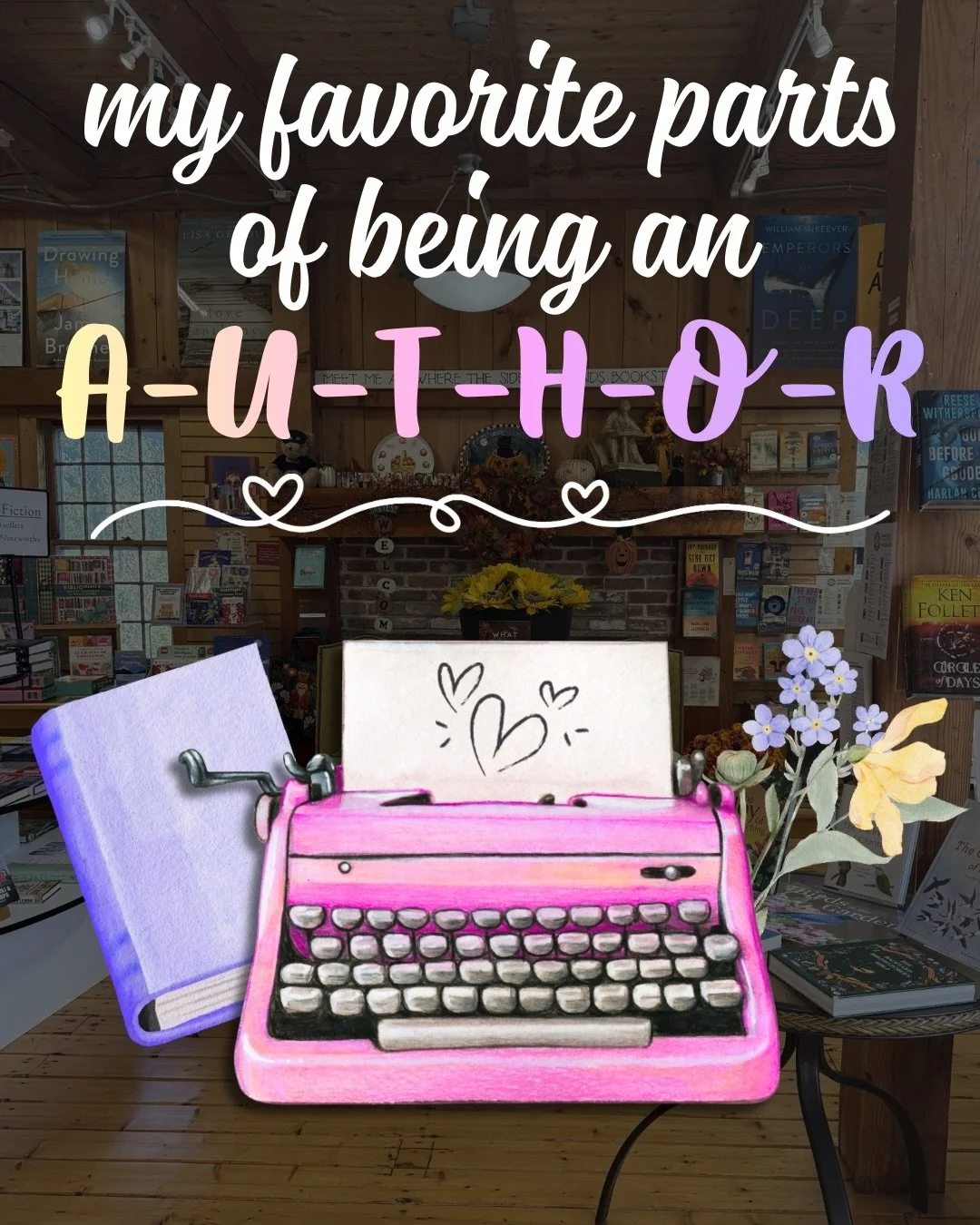 Just a few of my favorite things about being an author🥹✨

I&rsquo;ve been feeling so grateful lately for where my life is at and where my hard work and perseverance has taken me. It&rsquo;s been a long process full of ups and downs, and I know there