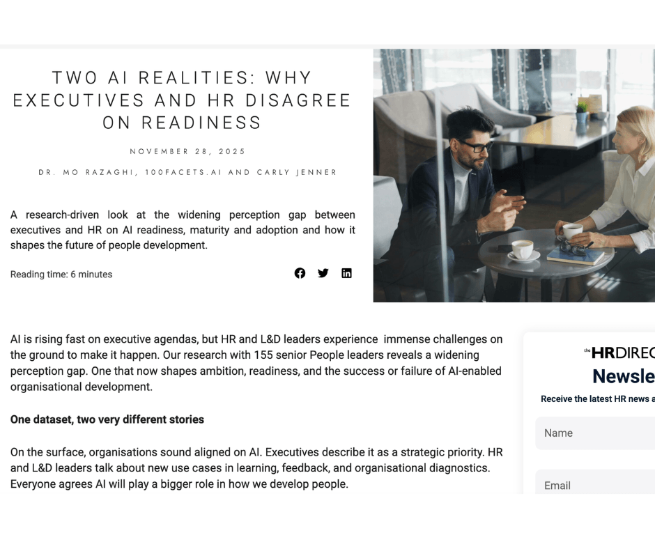 Two AI Realities: Why Executives and HR Disagree on Readiness