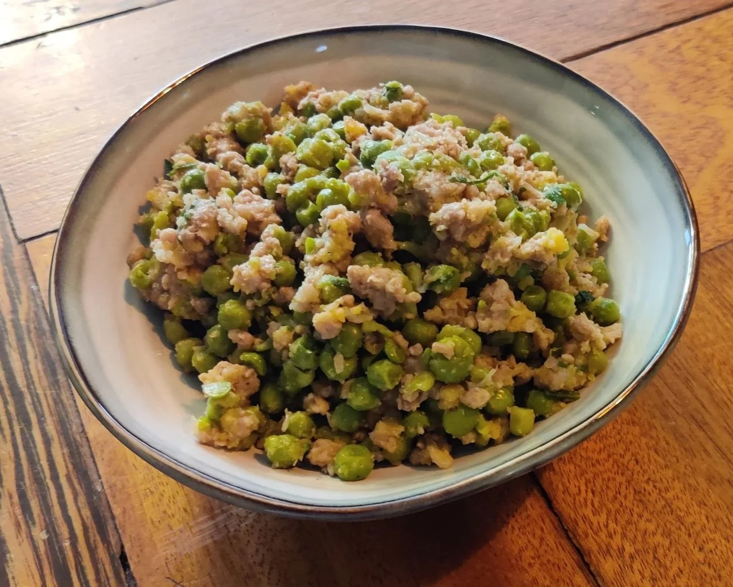 Lamb Keema with green peas