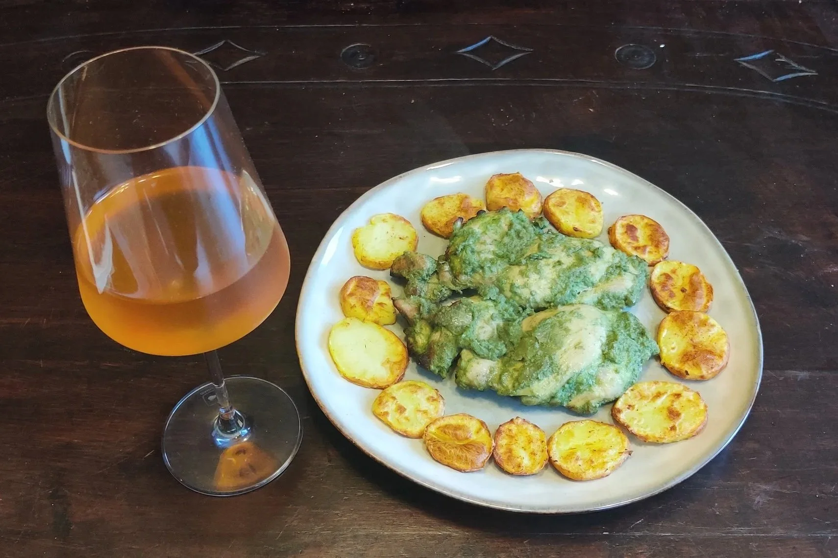 Goan Portuguese Frango à Cafreal
