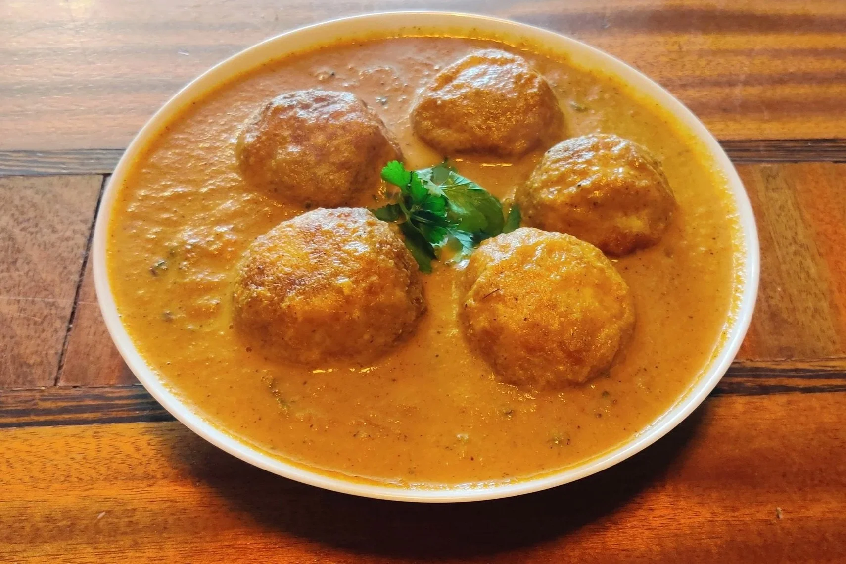 Vegetarian malai kofta