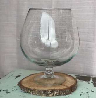 Large fishbowl decor rental