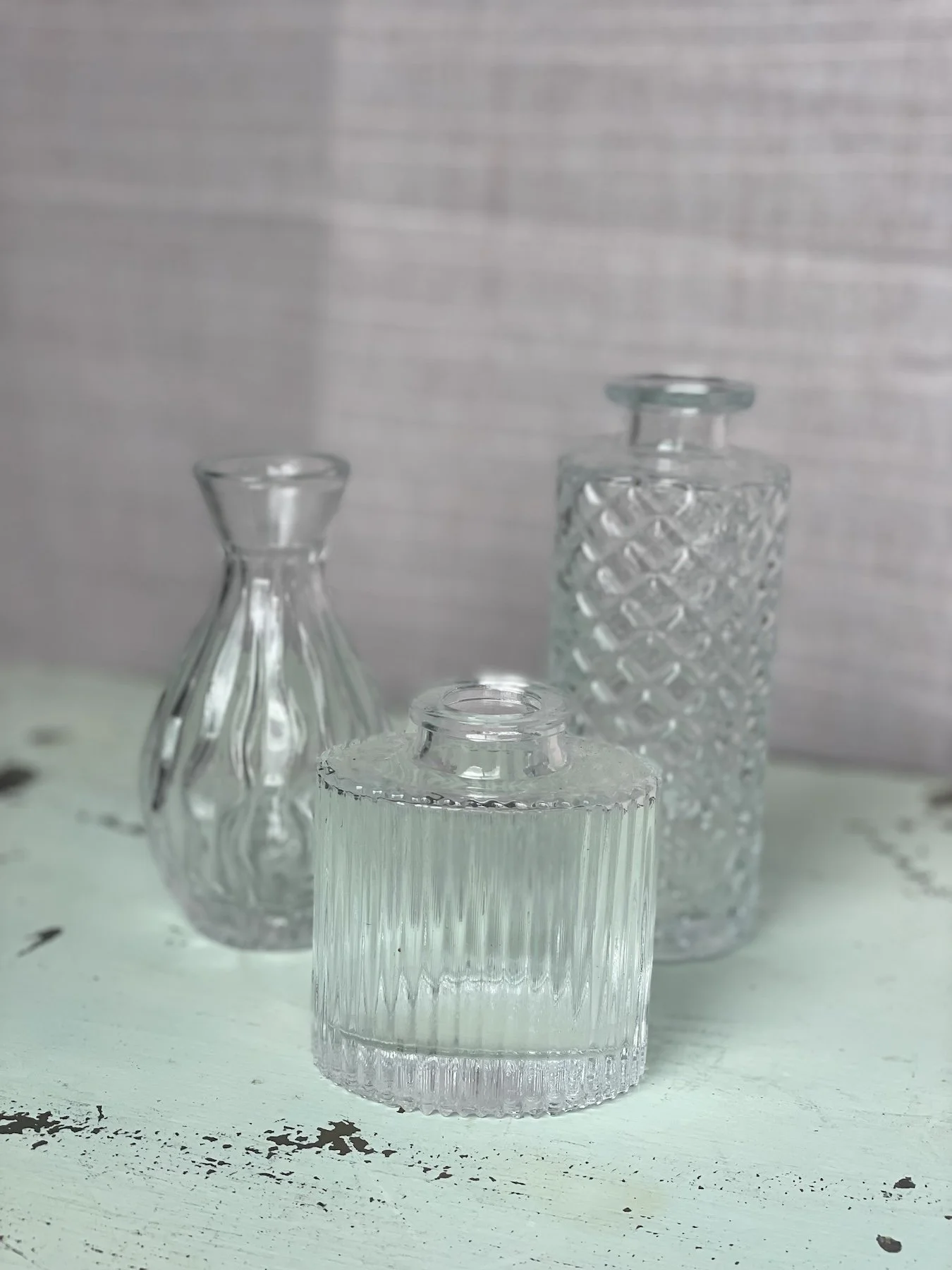 bud vases decor rental