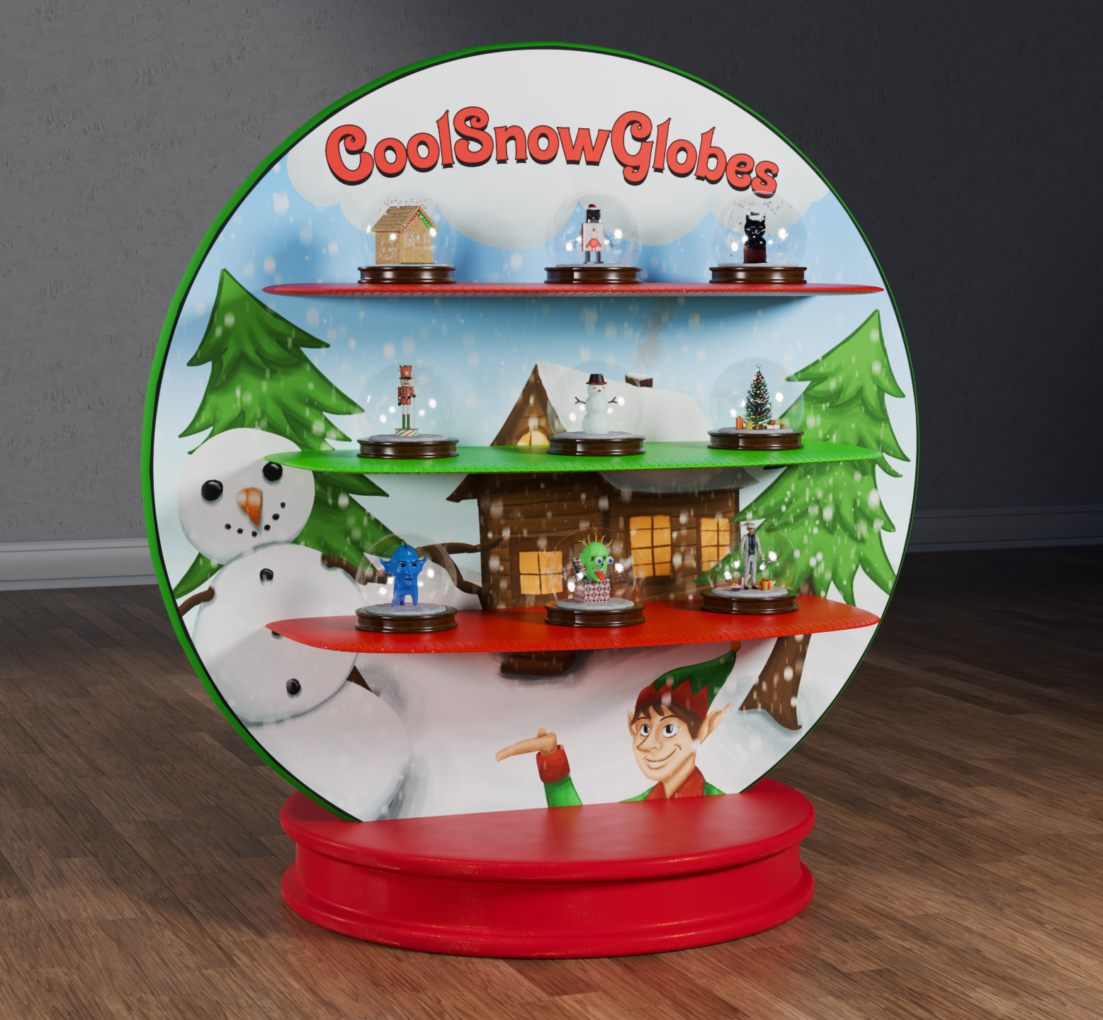Snow Globe Display