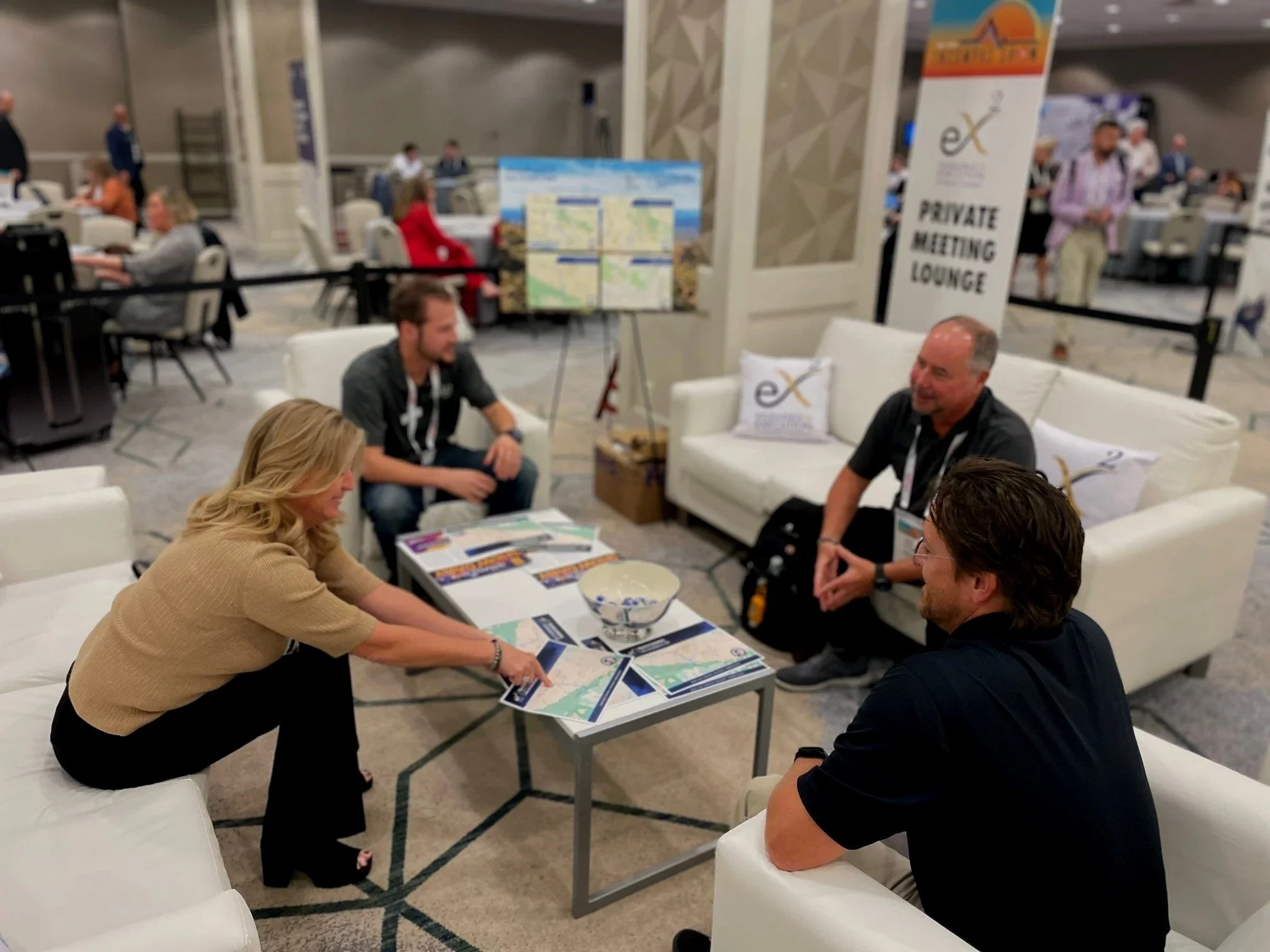 eX² Technology at a Trade Show
