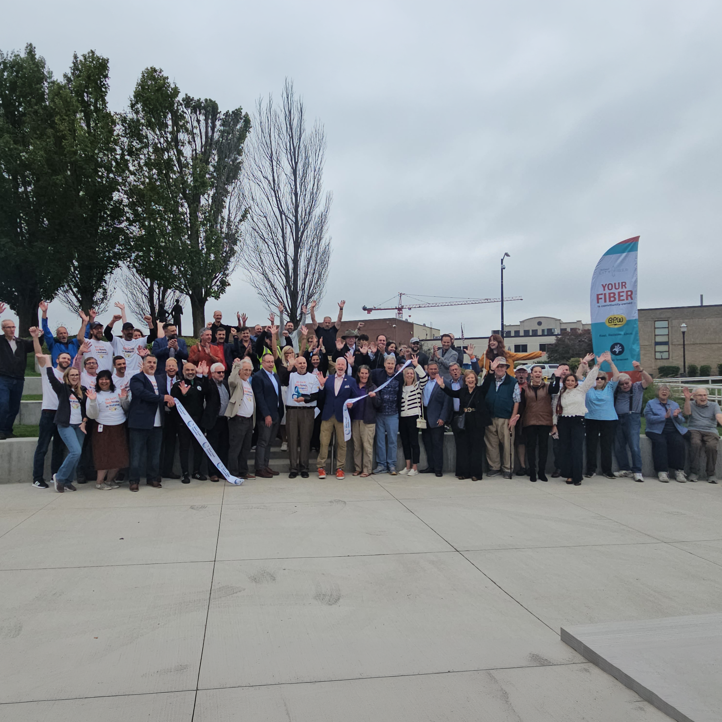 eX² Technology Celebrates Completion of Citywide Fiber Network with Holland Board of Public Works at Holland City Fiber Fest