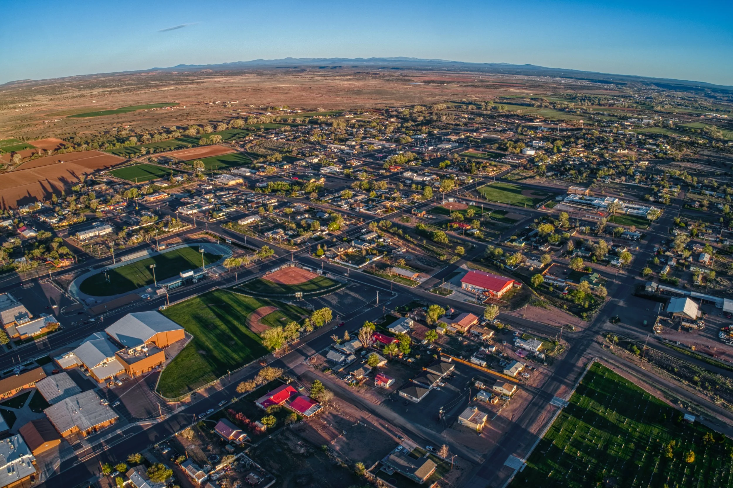 Navajo County AZ dark fiber route