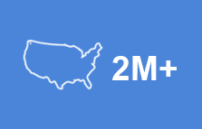 2M+ Fiber Miles Designed Installed & Maintained