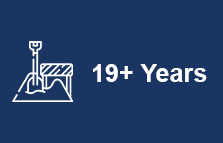 19+ average years of employee experience