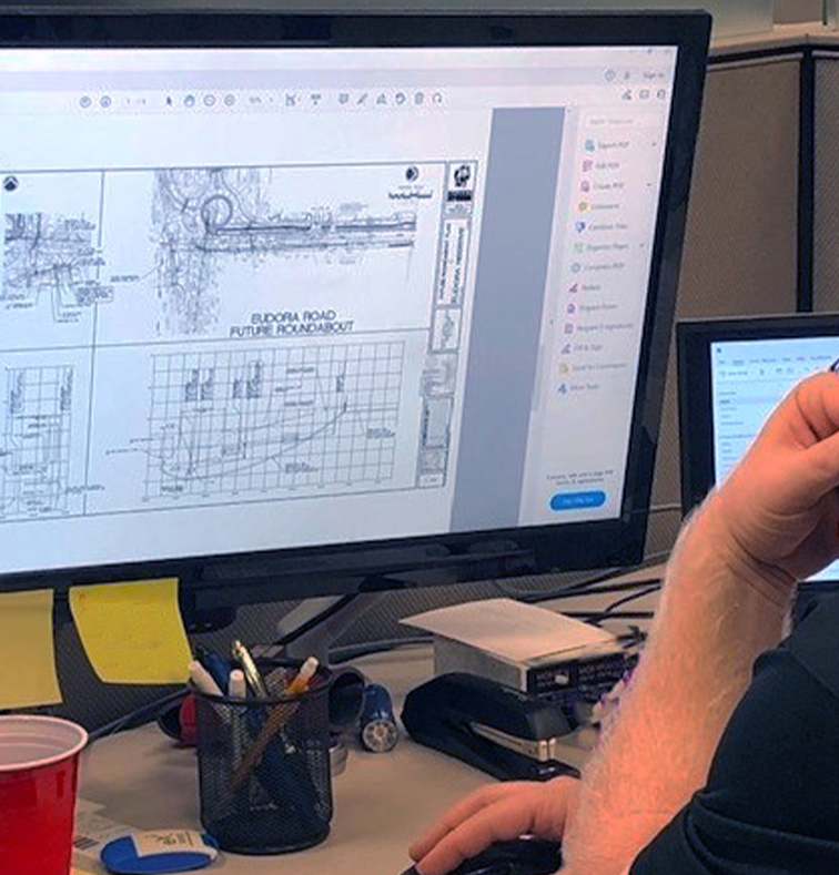 design permitting construction documents for last mile networks