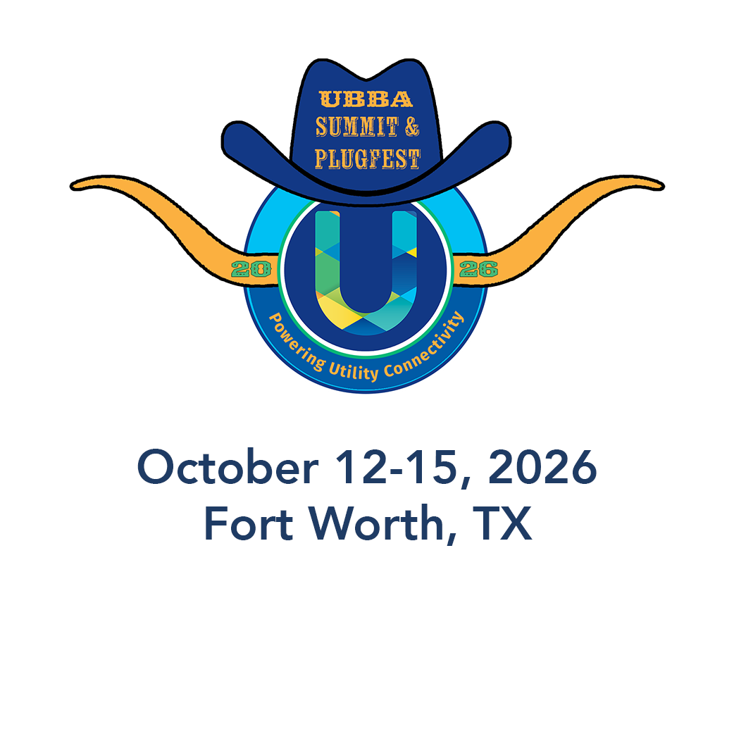Event logo for UBB Summit & Plugfest, featuring a stylized longhorn with a cowboy hat, representing Texas, with the event taking place from October 12 to 15, 2026, in Fort Worth, TX.