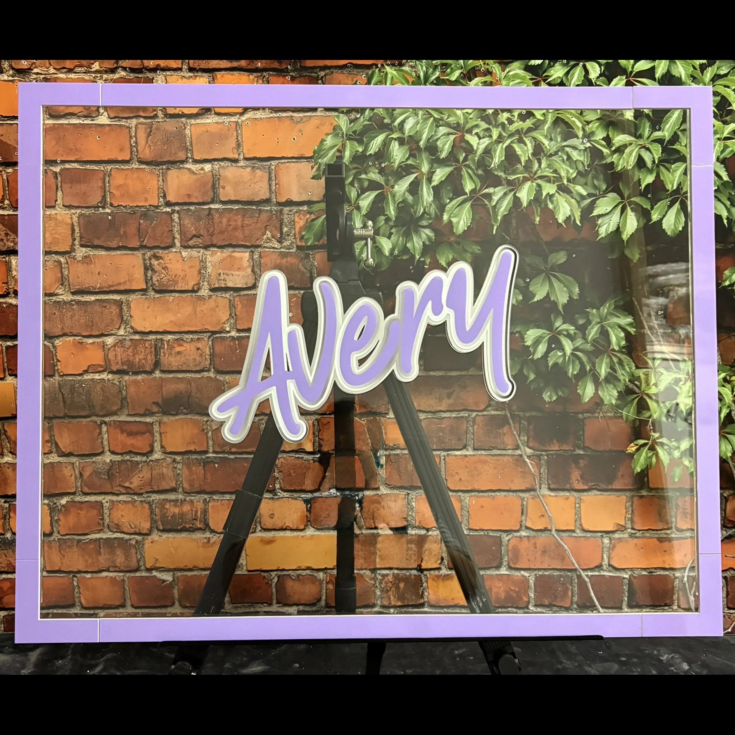 Avery Purple Text Frame Clear Board Blank.jpg