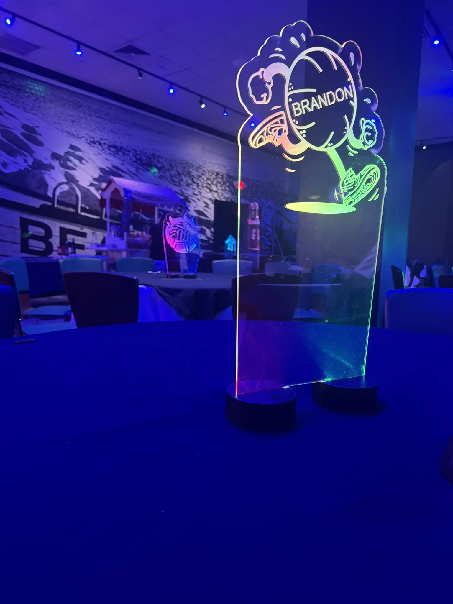 Large Basketball LED Centerpiece_Light Up_SPorts_Bar Mitzvah.JPEG