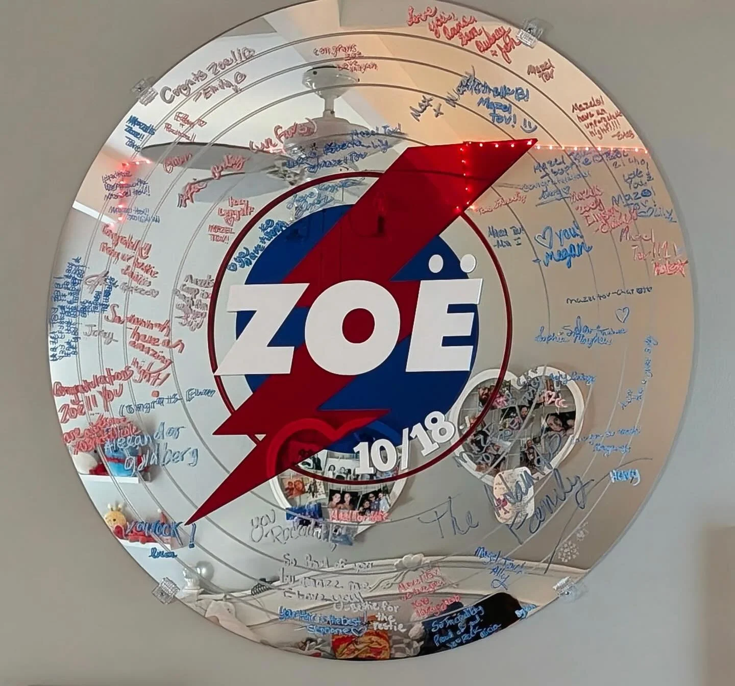 The sign in board to smile ratio of this post is right where we like it 🥰 #mitzvahlogos #signinboard #simcha #barmitzvah #batmitzvah