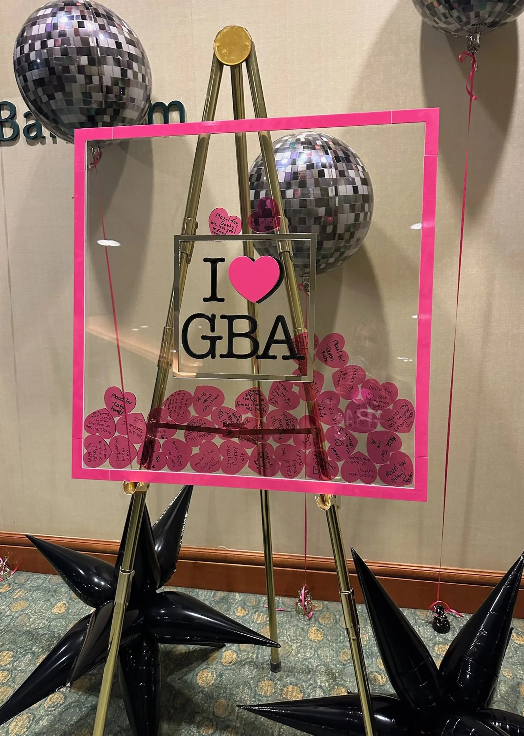 I+Heart+GBA+Pink+Drop+Box+at+Party+Partially+Filled.jpg