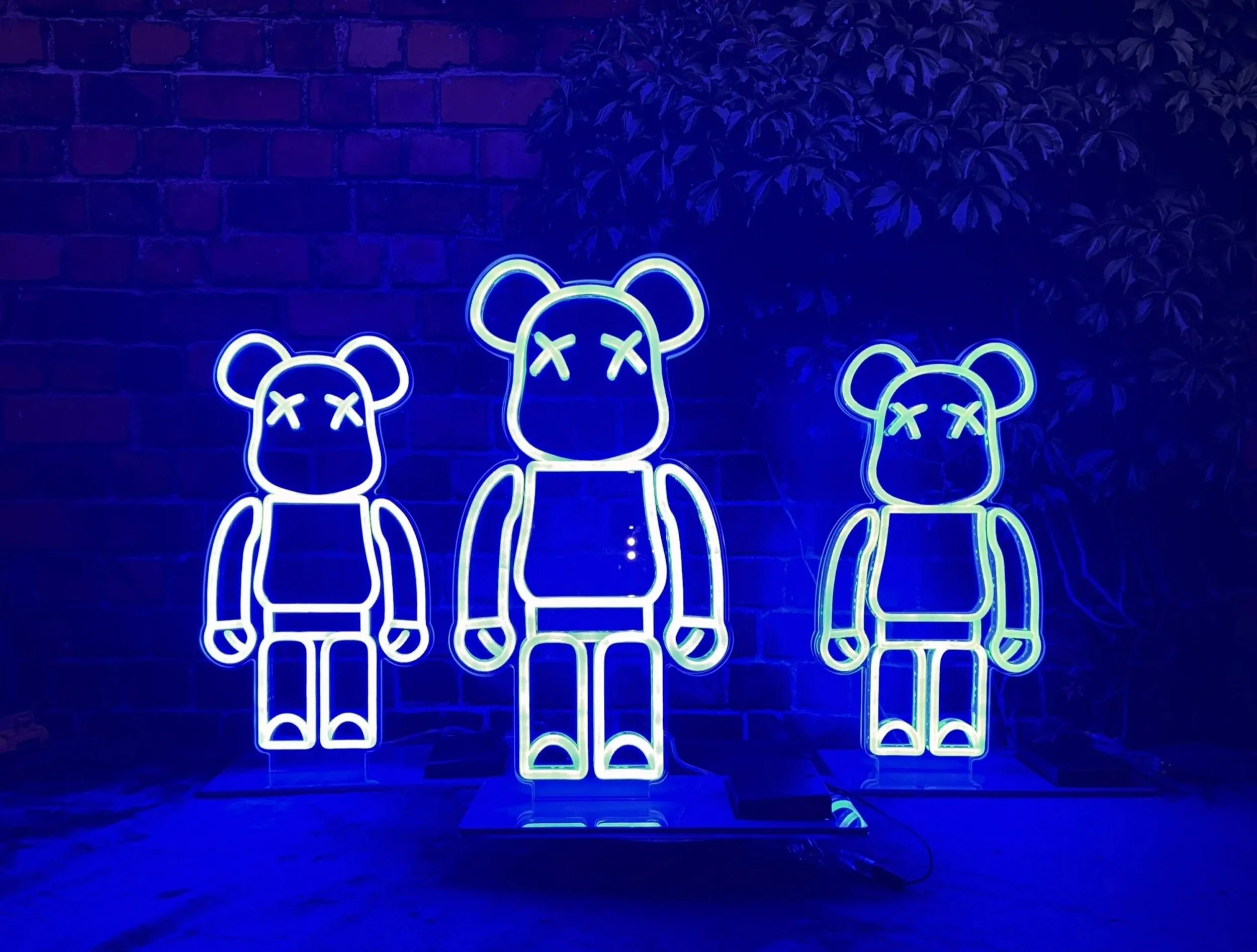 Custom FNAF Neon centerpieces. 
