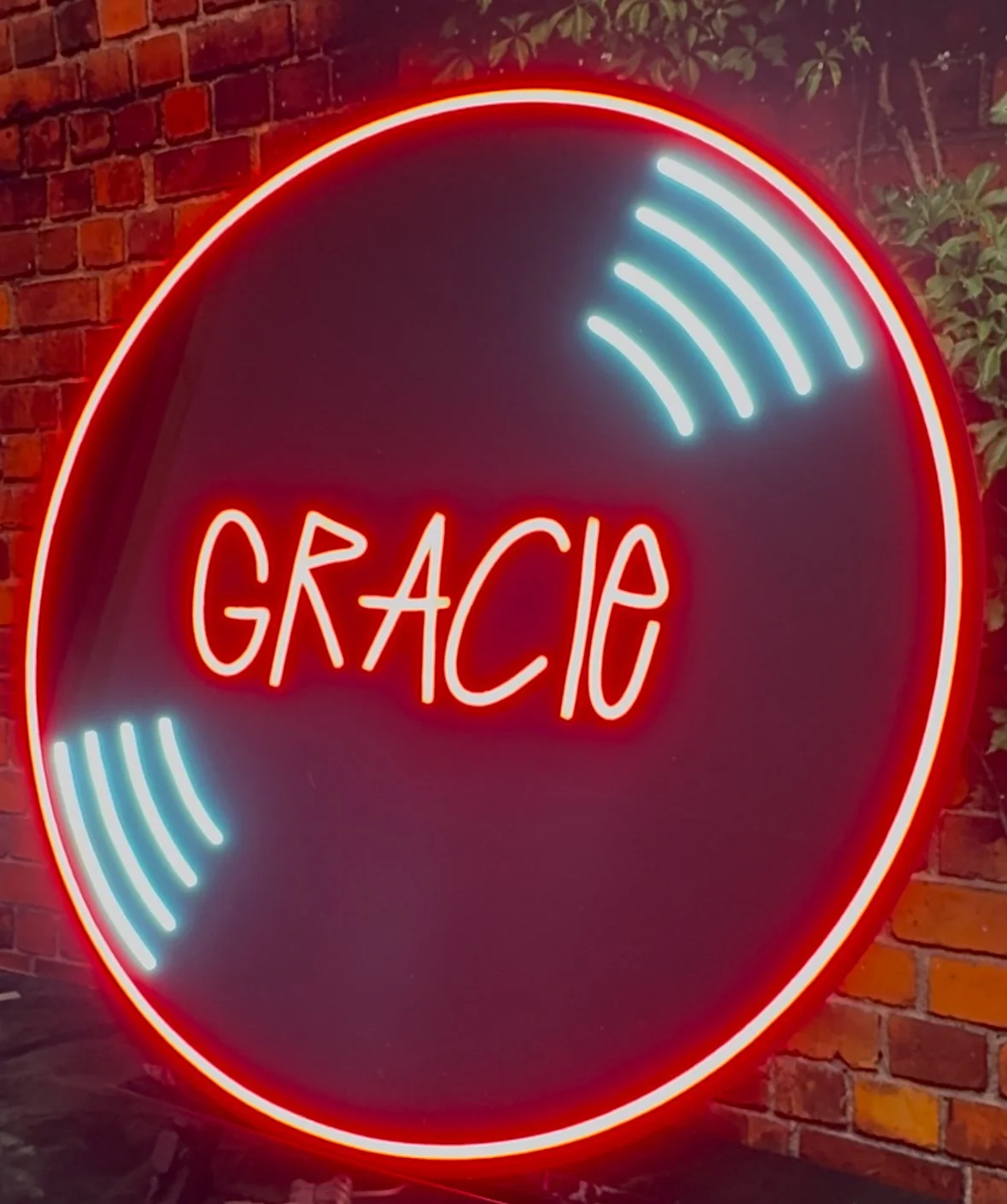 Neon Record sign in board_Black and red_Bat Mitzvah_Music.jpg