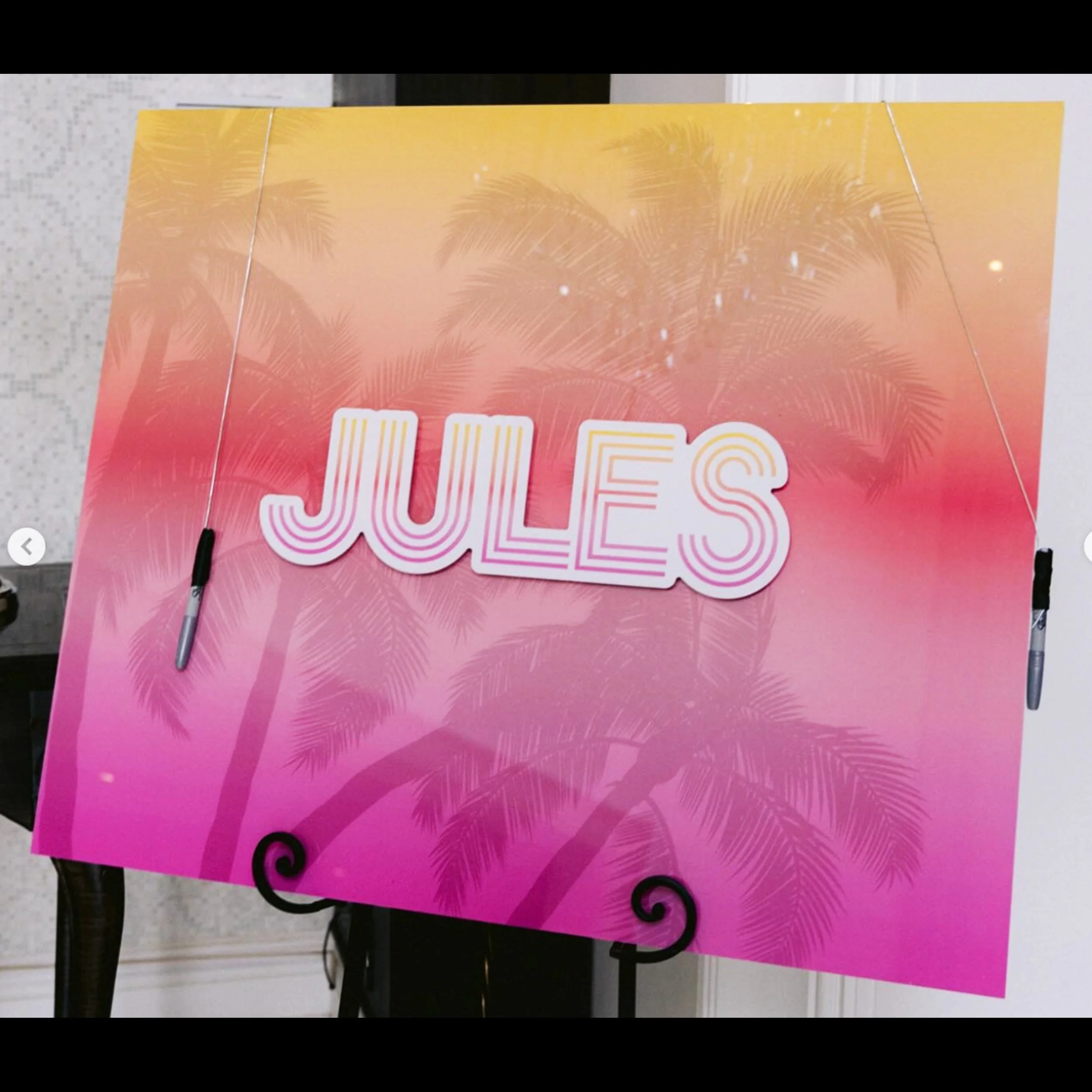 Jules Sunset Ombre Palm Trees Board Blank.jpg