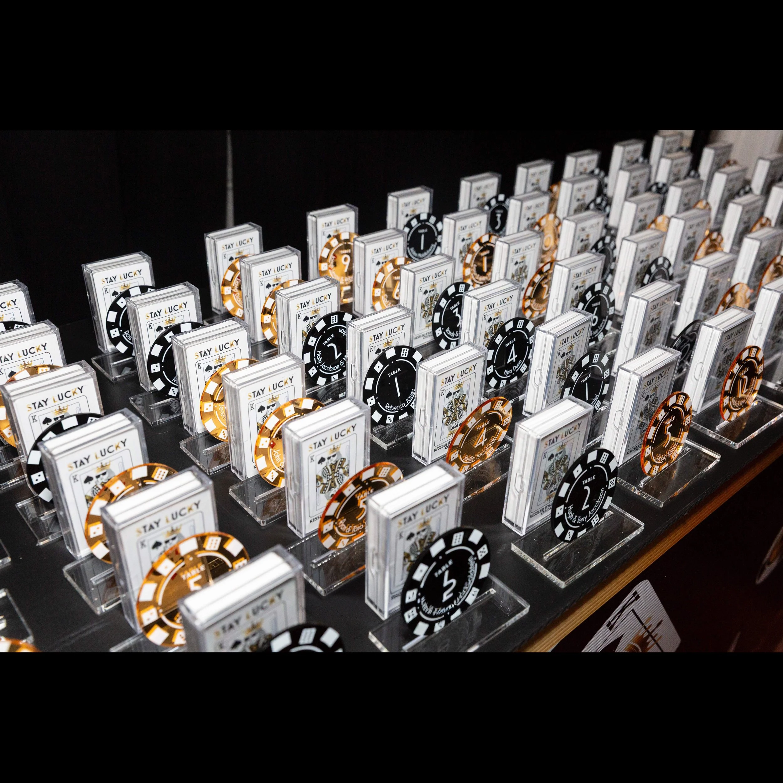 Black and Gold Poker Chip Place Cards.jpg