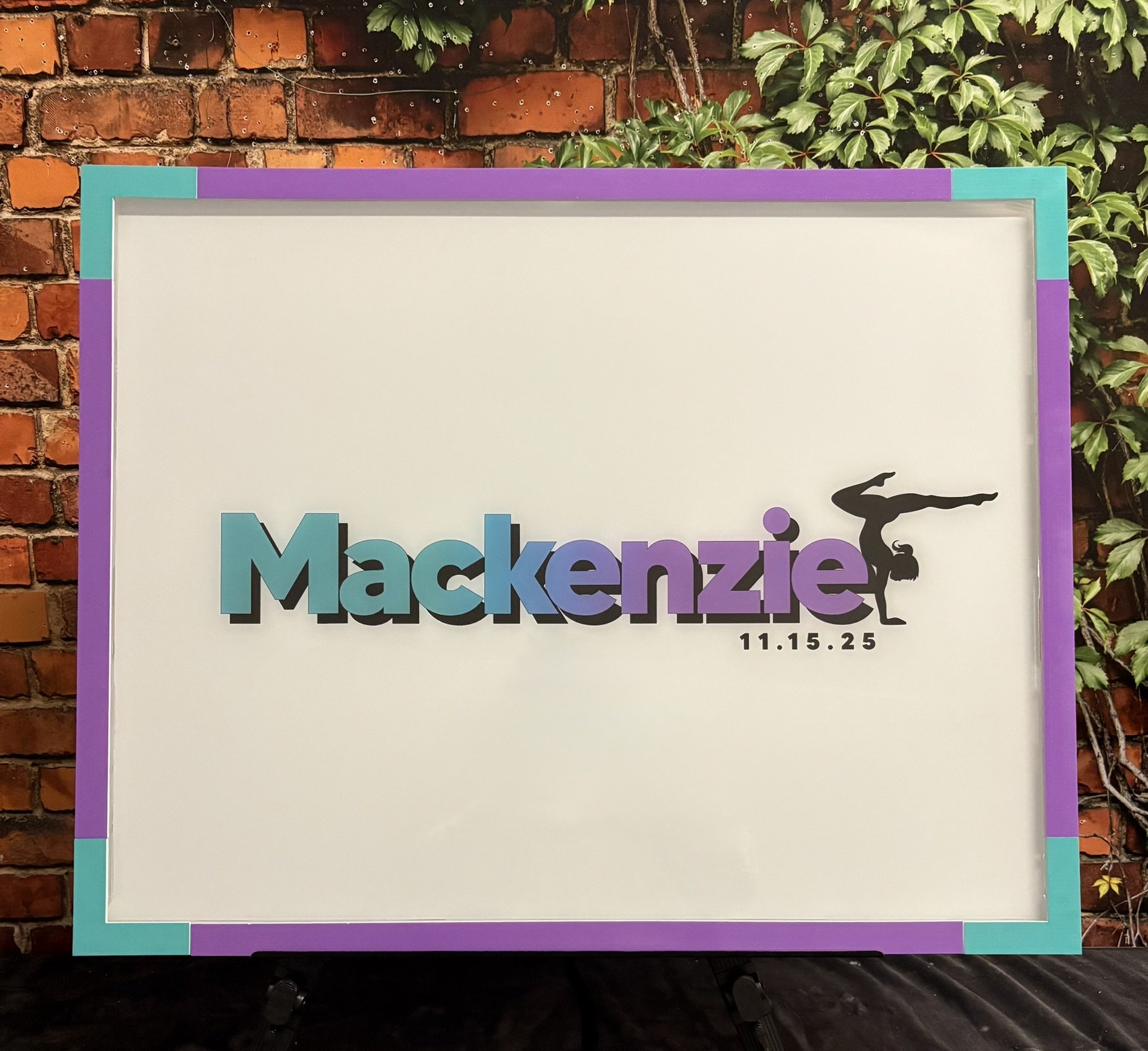 White Sign In Board_Mackenzie_Gymnastics_Gradient_Purple_Teal_Bat.JPEG